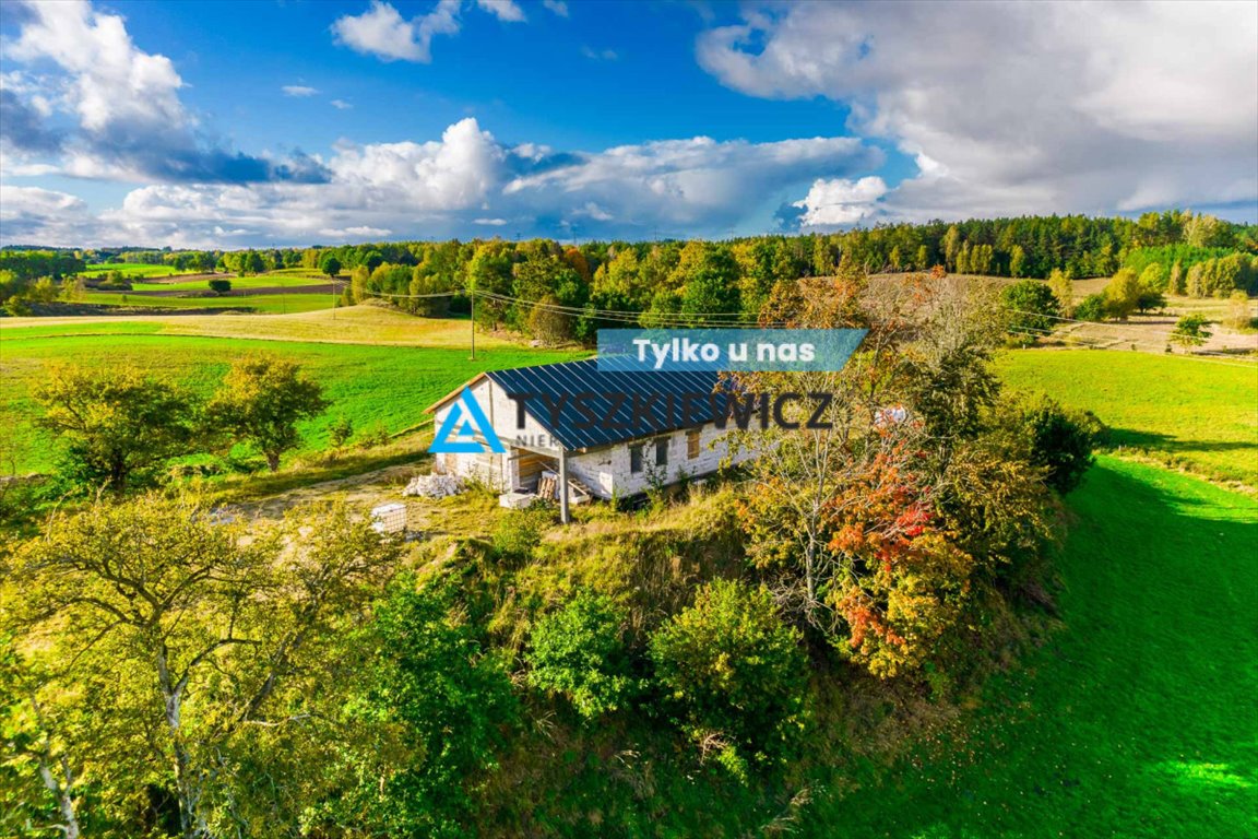 Wyjątkowa działka z domem w stanie surowym, 260 m2 Ciemno  261m2 Foto 1