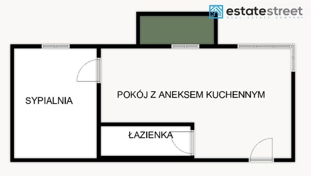 Mieszkanie dwupokojowe na wynajem Kraków, Krowodrza, Kluczborska  45m2 Foto 6