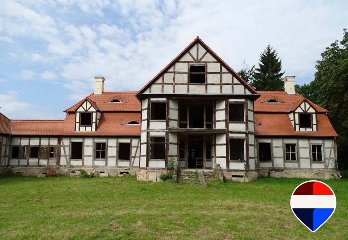 Zabytkowy dwór z parkiem, sala balowa, potencjał inwestycyjny Kamieński, Pałacowa 6a  145 000m2 Foto 1