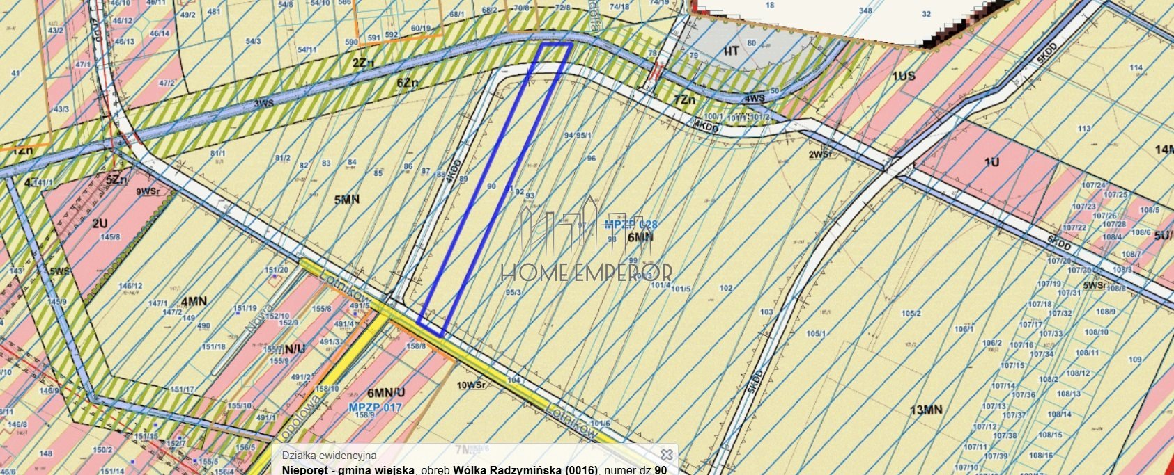 Działka inna na sprzedaż Wólka Radzymińska, Lotników  6 742m2 Foto 1