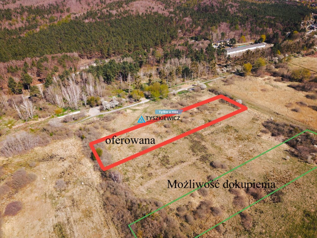 Działka inwestycyjna w Pogórzu z dużym potencjałem rozwoju Gdynia, Pogórze, Chromowa  9 620m2 Foto 1
