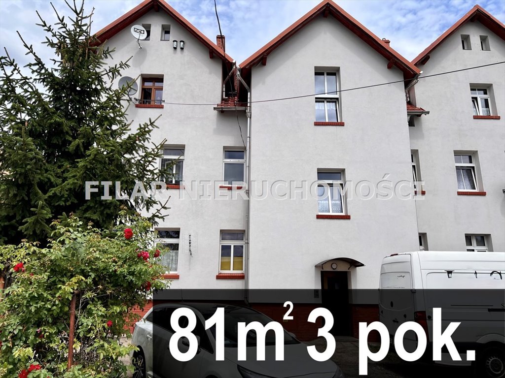 Mieszkanie trzypokojowe na sprzedaż Ścinawa  81m2 Foto 1