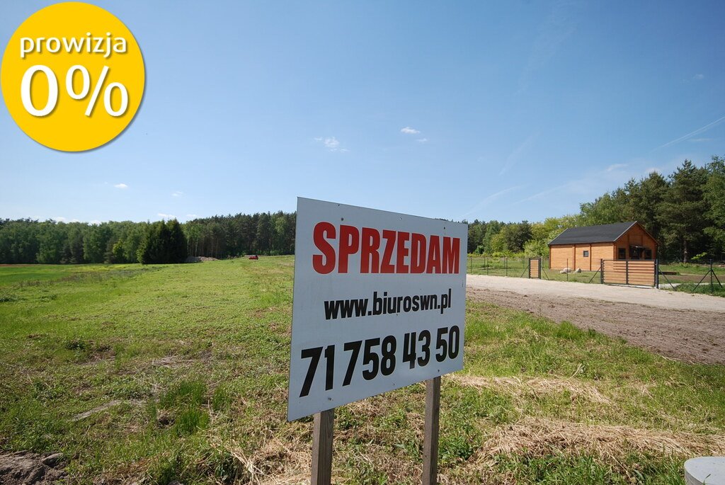 Działka budowlana 1199 m² z dostępem do lasu i Odry Grodzanów  1 199m2 Foto 1