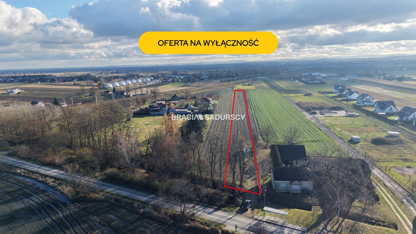 Działka 55 arów z MPZP, zabudowa jednorodzinna i usługi Kraków, Nowa Huta  5 536m2 Foto 1