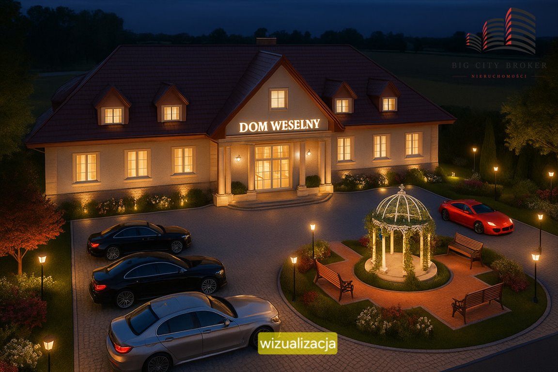 Nieruchomość 1019m2 pod hotel, restaurację, dom weselny Elżbieta  1 019m2 Foto 1