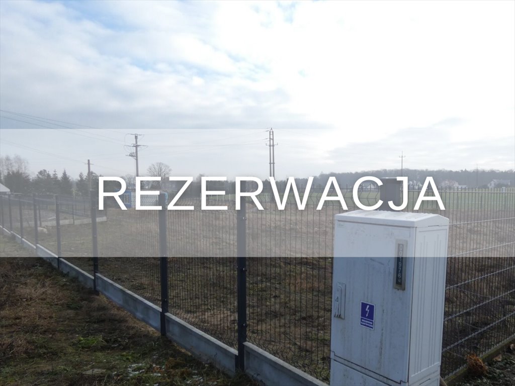 Działka budowlana 1903 m² z mediami i możliwością podziału Chojniczki, Myśliwska  1 903m2 Foto 1