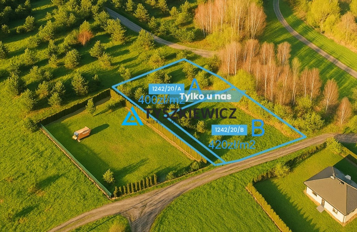 Działka budowlana na sprzedaż Chwaszczyno, Dąbrówki  1 084m2 Foto 1