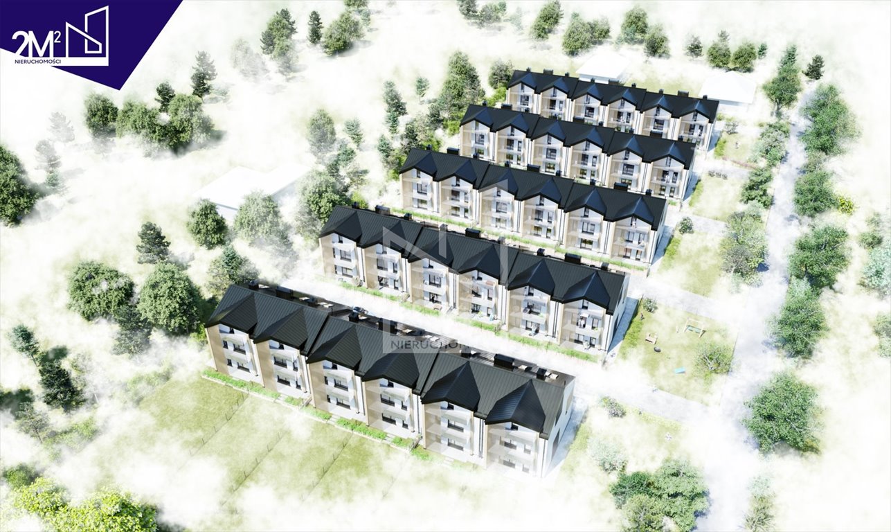 Nowoczesne domy szeregowe z ogródkiem w Łańcucie Łańcut, Łańcut  58m2 Foto 1