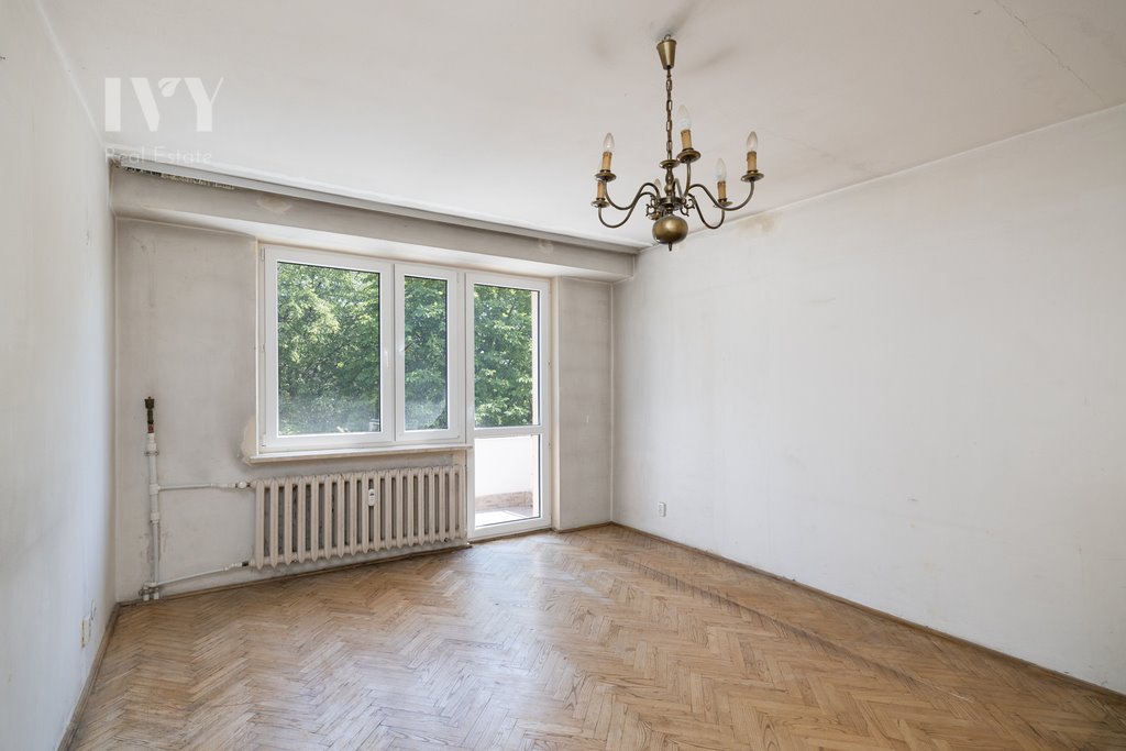 Mieszkanie 66,9 m² w Warszawie - balkon z widokiem na park Warszawa, Mokotów, Służew, Jana Sebastiana Bacha  67m2 Foto 1
