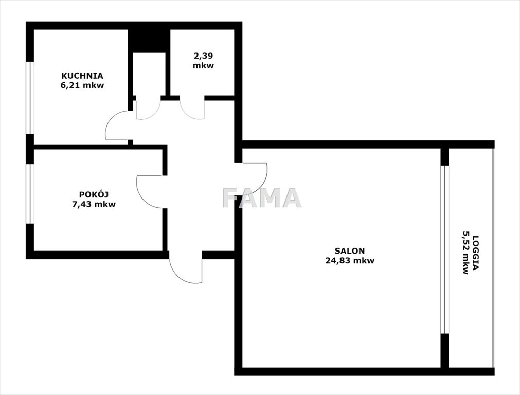 Mieszkanie dwupokojowe na sprzedaż Włocławek, Południe  49m2 Foto 2