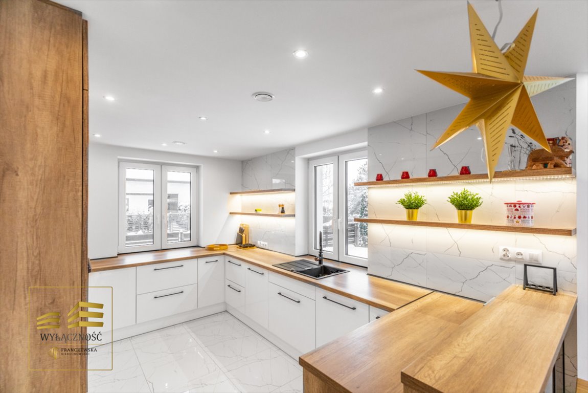 Nowoczesny dom 342 m² z garażem i panelami fotowoltaicznymi Prawiedniki, Kolonia Prawiedniki  342m2 Foto 1