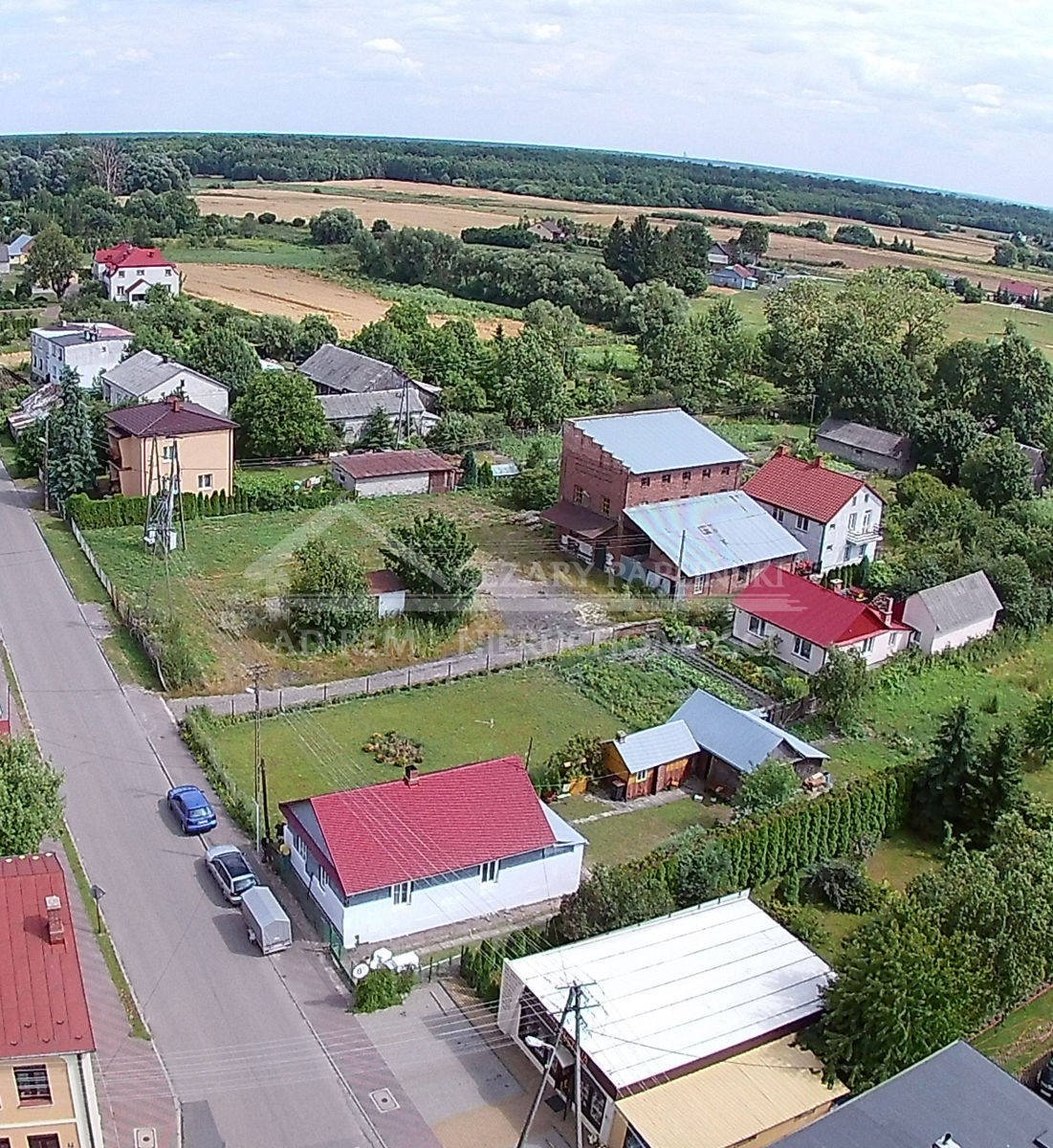 Działka budowlana na sprzedaż Sawin, Sawin ul. Kościelna 6  1 377m2 Foto 3