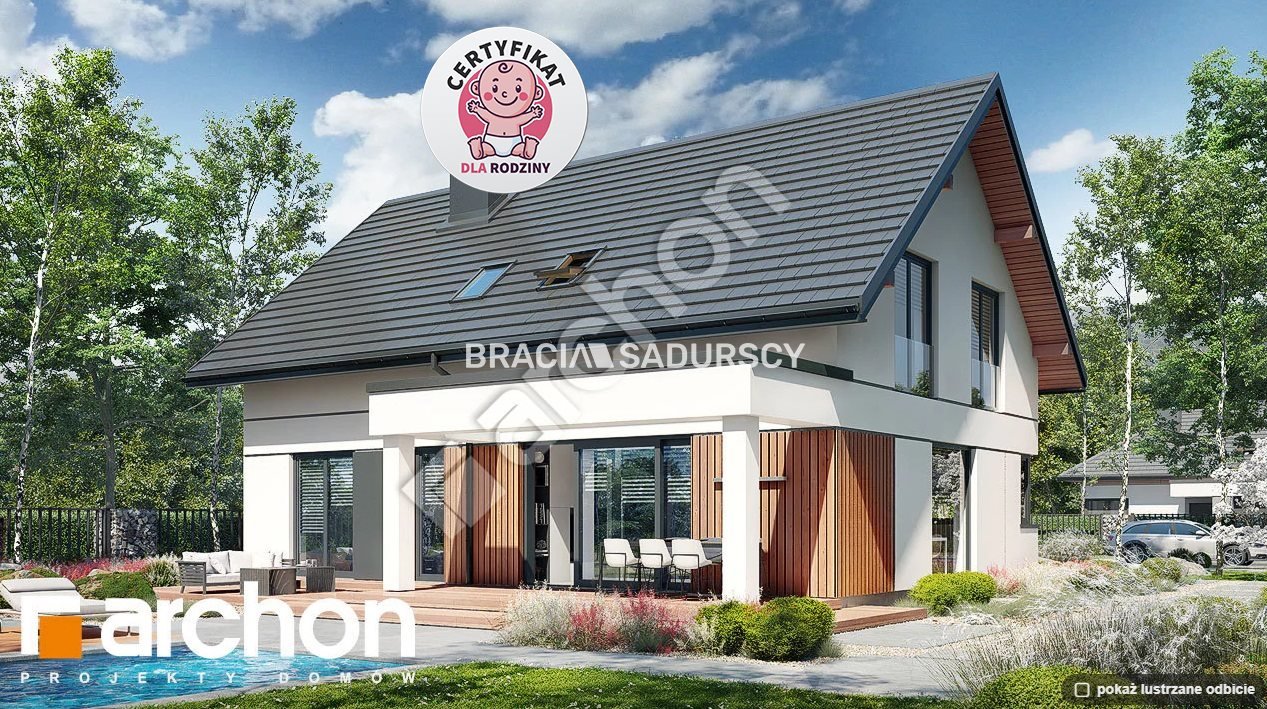 Nowoczesny dom wolnostojący 203 m2 z garażem w Przebieczanach Wieliczka, Przebieczany, Przebieczany, Przebieczany  204m2 Foto 1