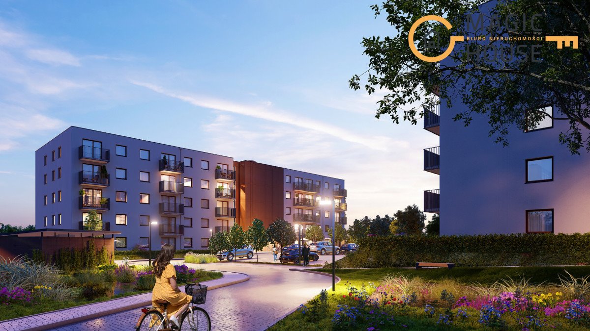 Mieszkanie trzypokojowe na sprzedaż Starogard Gdański, gen. Stanisława Sosabowskiego  61m2 Foto 1