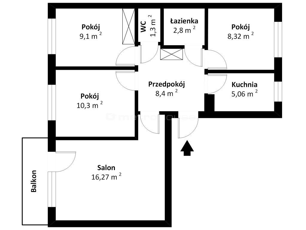 Mieszkanie czteropokojowe  na sprzedaż Gdynia, 2 Morskiego Pułku Strzelców  63m2 Foto 20