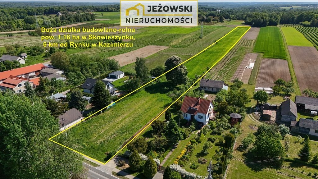 Działka budowlana na sprzedaż Skowieszynek  11 600m2 Foto 2