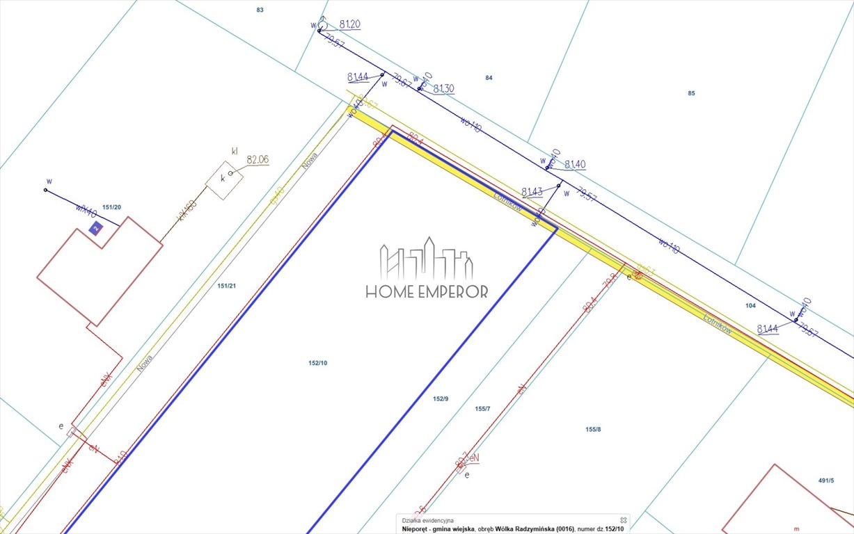 Działka budowlana na sprzedaż Wólka Radzymińska, Lotników  3 587m2 Foto 1