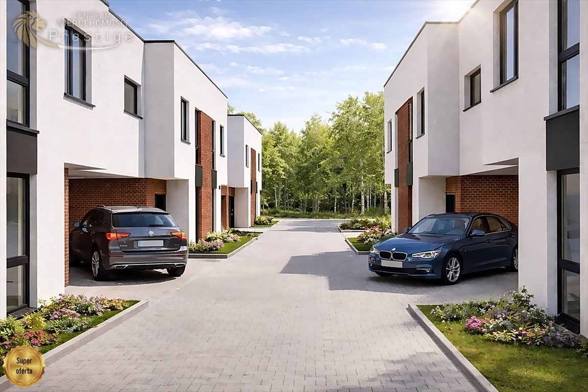 Nowoczesny dom 137 m2 z garażem i ogrodem w Kozłowie Kozłów  137m2 Foto 1