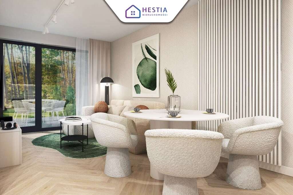 Na sprzedaż nowoczesny apartament 47 m² z dużym tarasem w Pogorzelicy Pogorzelica, Leśników  47m2 Foto 1