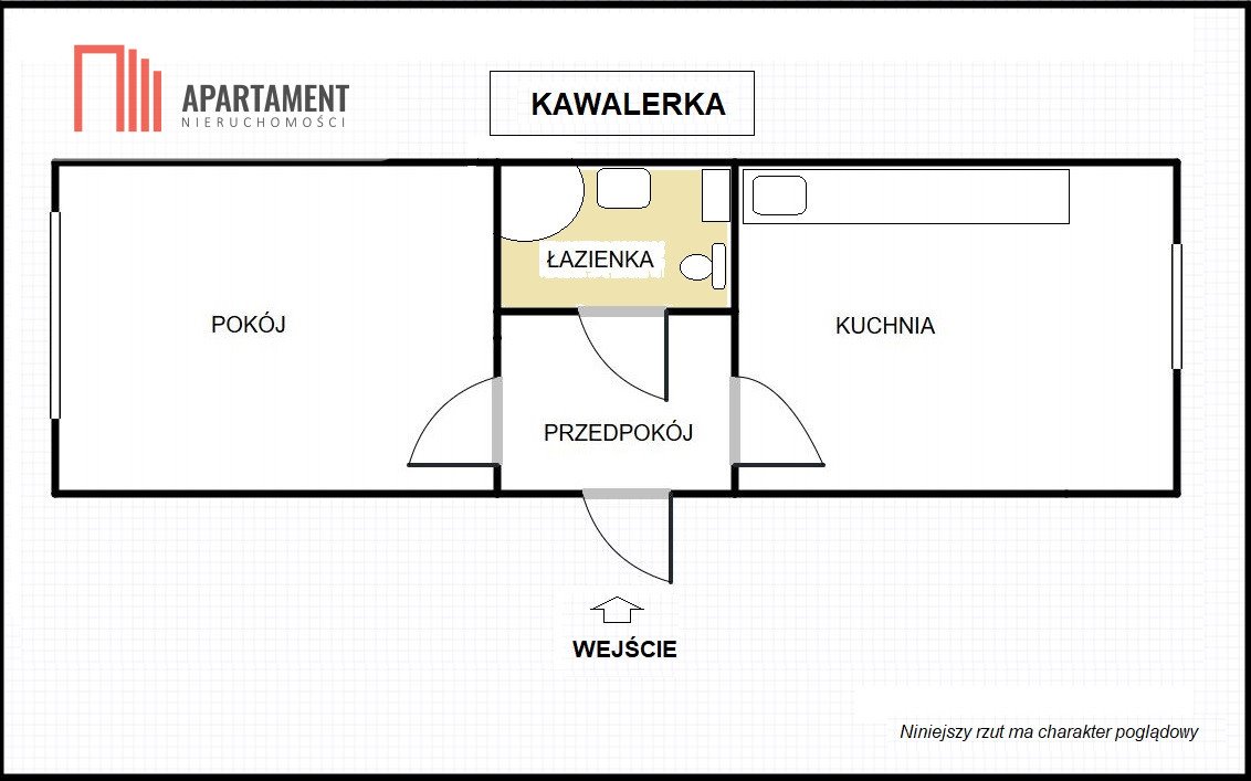 Kawalerka na sprzedaż Bydgoszcz  35m2 Foto 9