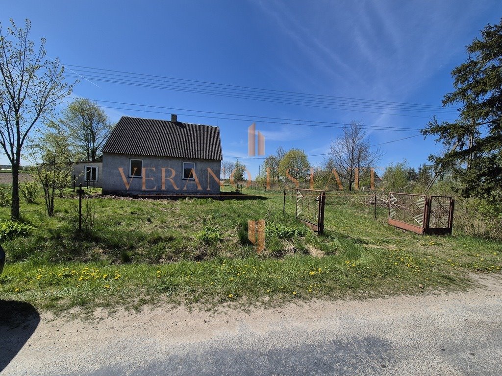 Zapraszam do działki 1288 m² z domem, mediami i lasem Trzepnica  1 288m2 Foto 1