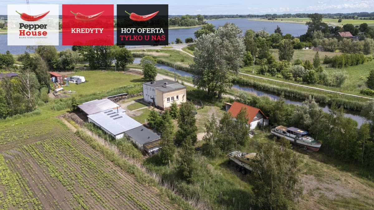 Sprzedam działkę z budynkiem i pozwoleniem na budowę w Wiślinka Wiślinka, Krańcowa  986m2 Foto 1
