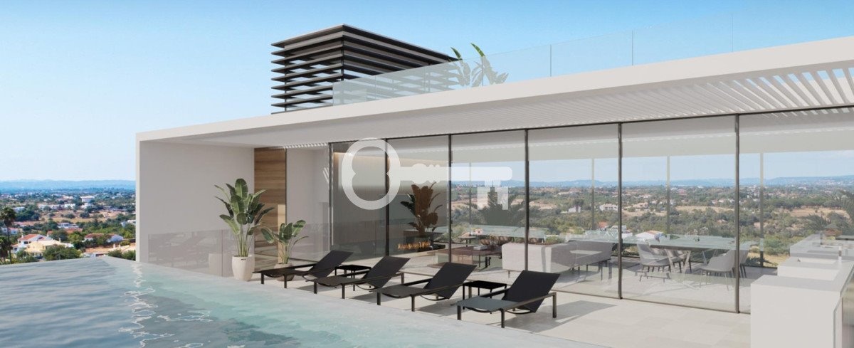 Nowoczesny dom 148 m² z basenem i panoramicznym widokiem Portugalia, Albufeira  148m2 Foto 1