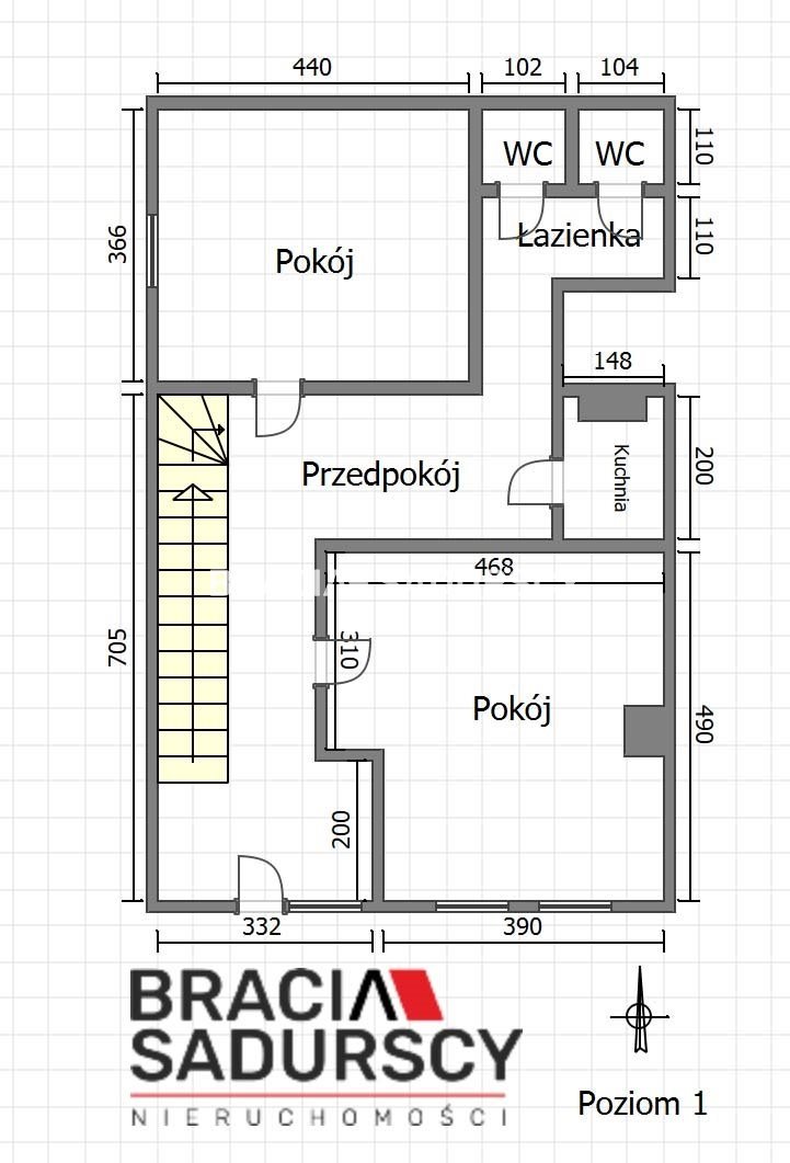 Lokal użytkowy na wynajem Kraków, Prądnik Biały, Łokietka  120m2 Foto 3