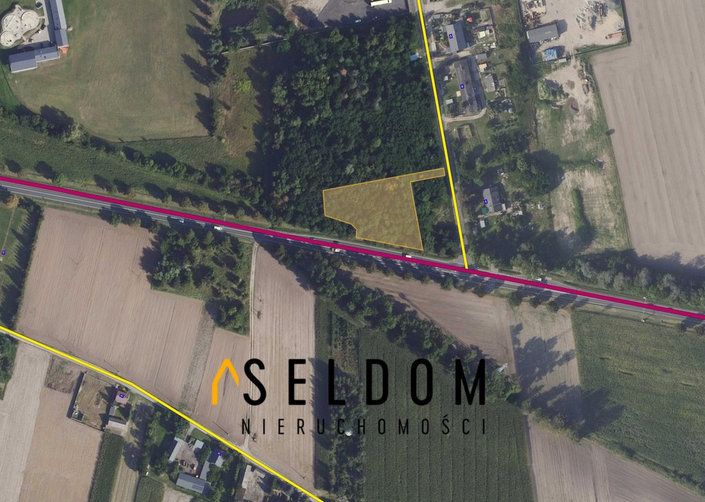Działka przemysłowa 9,5 ha z potencjałem inwestycyjnym: Cienin Zaborny