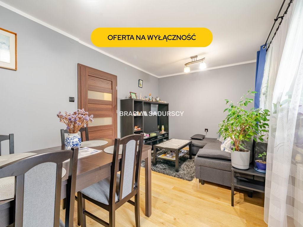 Przestronne 3-pokojowe mieszkanie z loggią, ciche i gotowe do wprowadzenia Kraków, Bieżanów-Prokocim, Bieżanów, Teligi  58m2 Foto 1