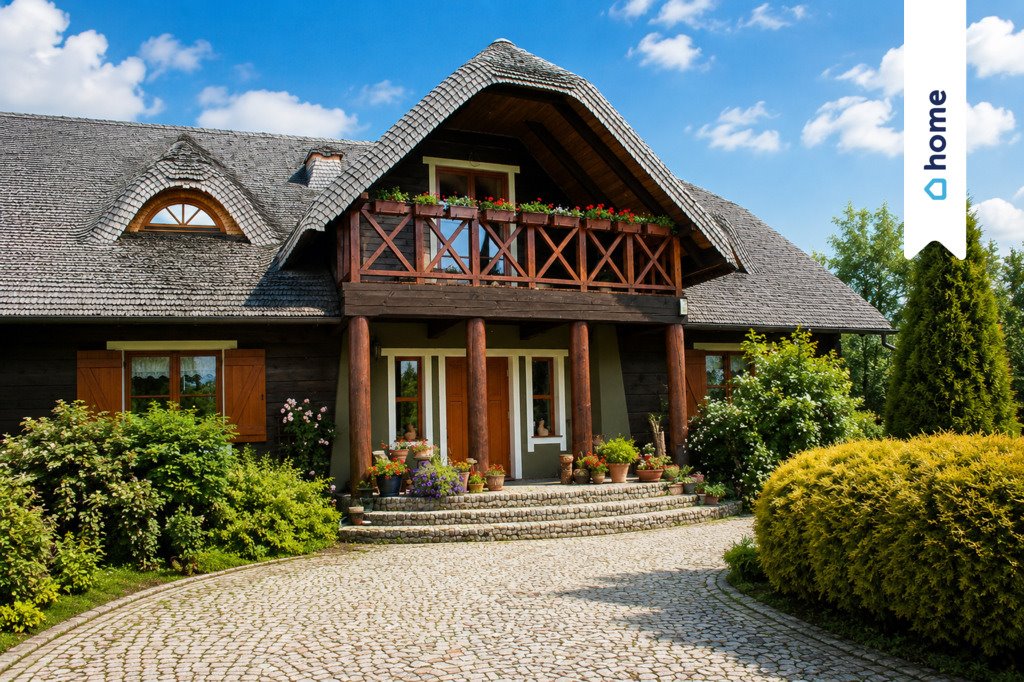 Sprzedam dom z bali 294 m² na 88-arowej działce w Koceranach Kocerany, Widokowa  8 837m2 Foto 1