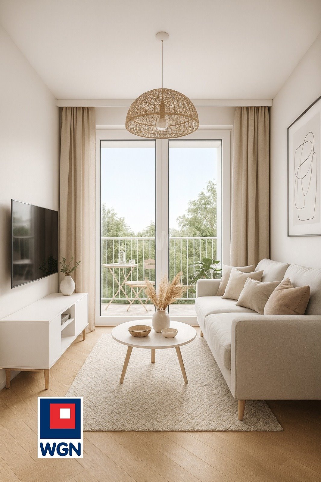 Mieszkanie dwupokojowe na sprzedaż Rumia, Biała Rzeka, Owsiana  41m2 Foto 1