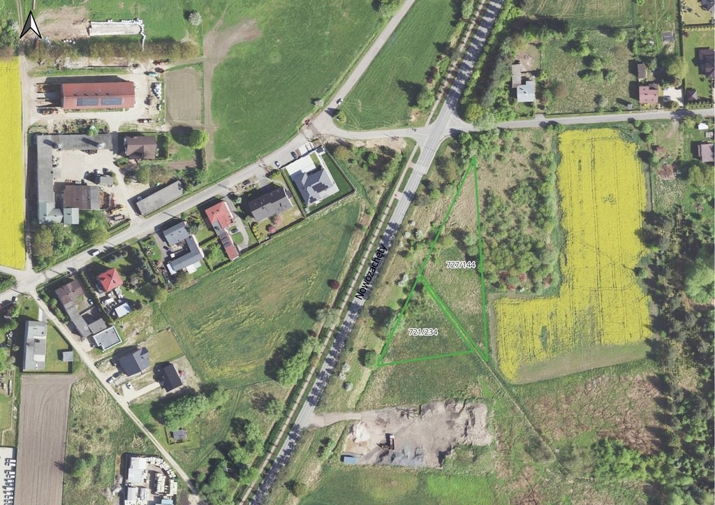 Działka inwestycyjna 3928 m2 w Imielinie – magazyny i usługi Imielin, Nowozachęty  3 928m2 Foto 1