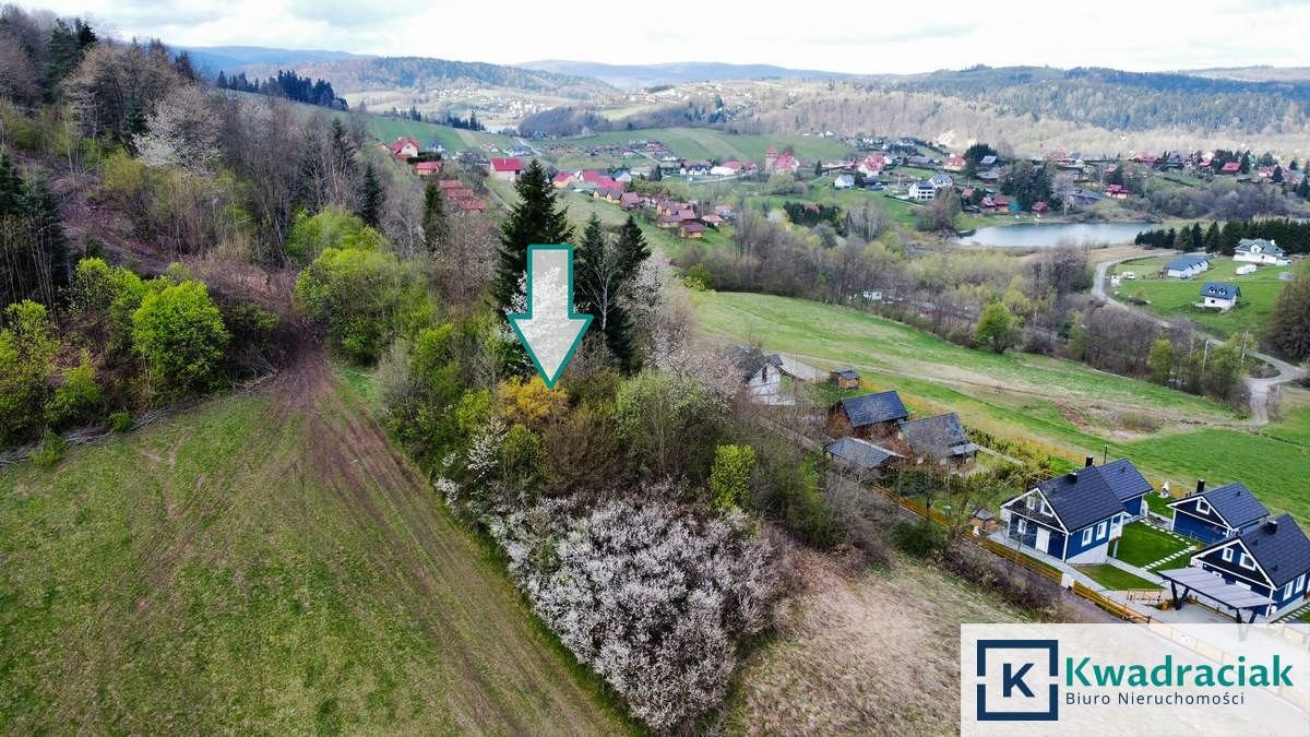 Działka 76 arów w Zawozie, blisko Jeziora Solińskiego Zawóz  7 652m2 Foto 1