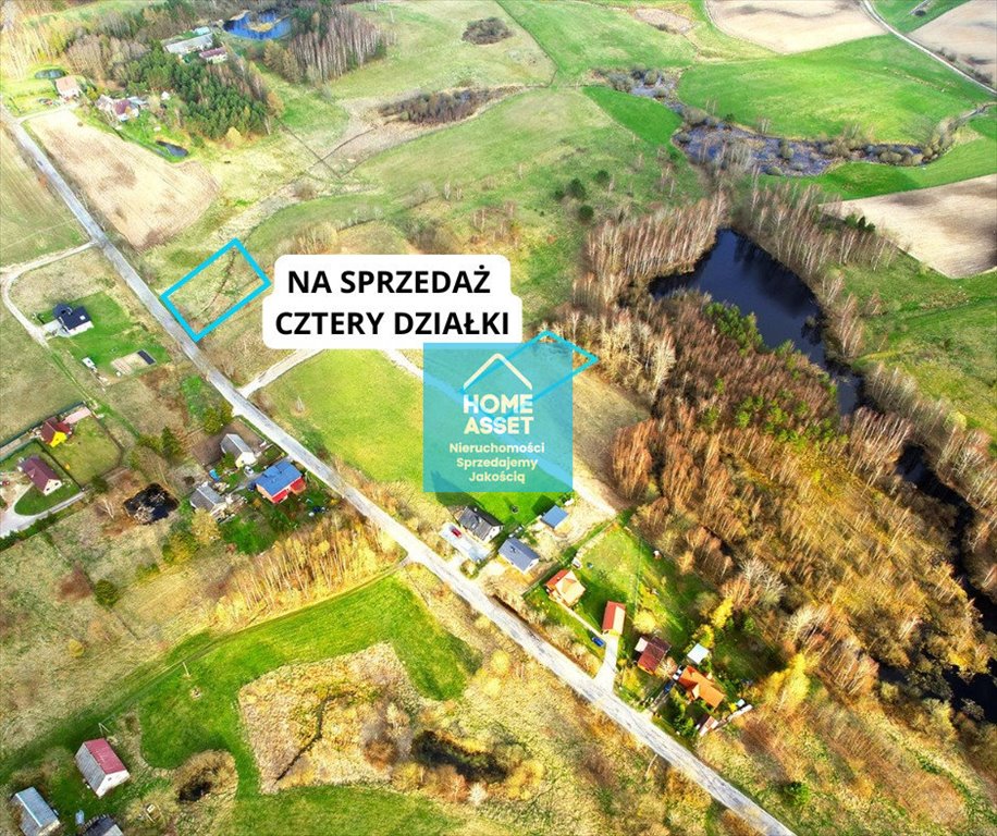 Działka 1072 m² w Nowej Wsi Przywidzkiej (blisko rekreacji) Nowa Wieś Przywidzka, Piastowska  1 072m2 Foto 1