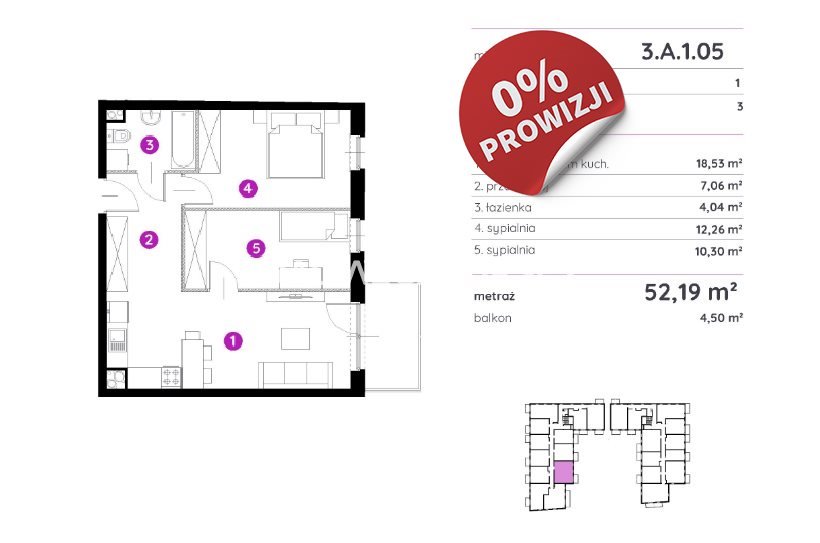 Mieszkanie trzypokojowe na sprzedaż Kraków, Podgórze, Stare Podgórze, Rydlówka  52m2 Foto 2