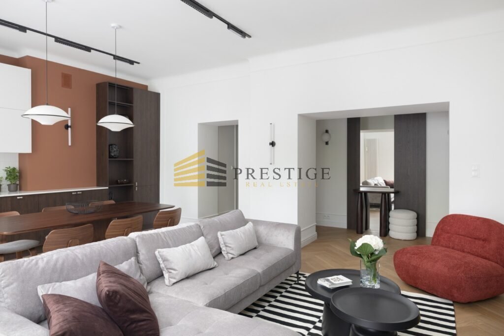 Na wynajem przestronne mieszkanie 75 m² z 2 tarasami w centrum Warszawy Warszawa, Śródmieście, Wspólna  75m2 Foto 1