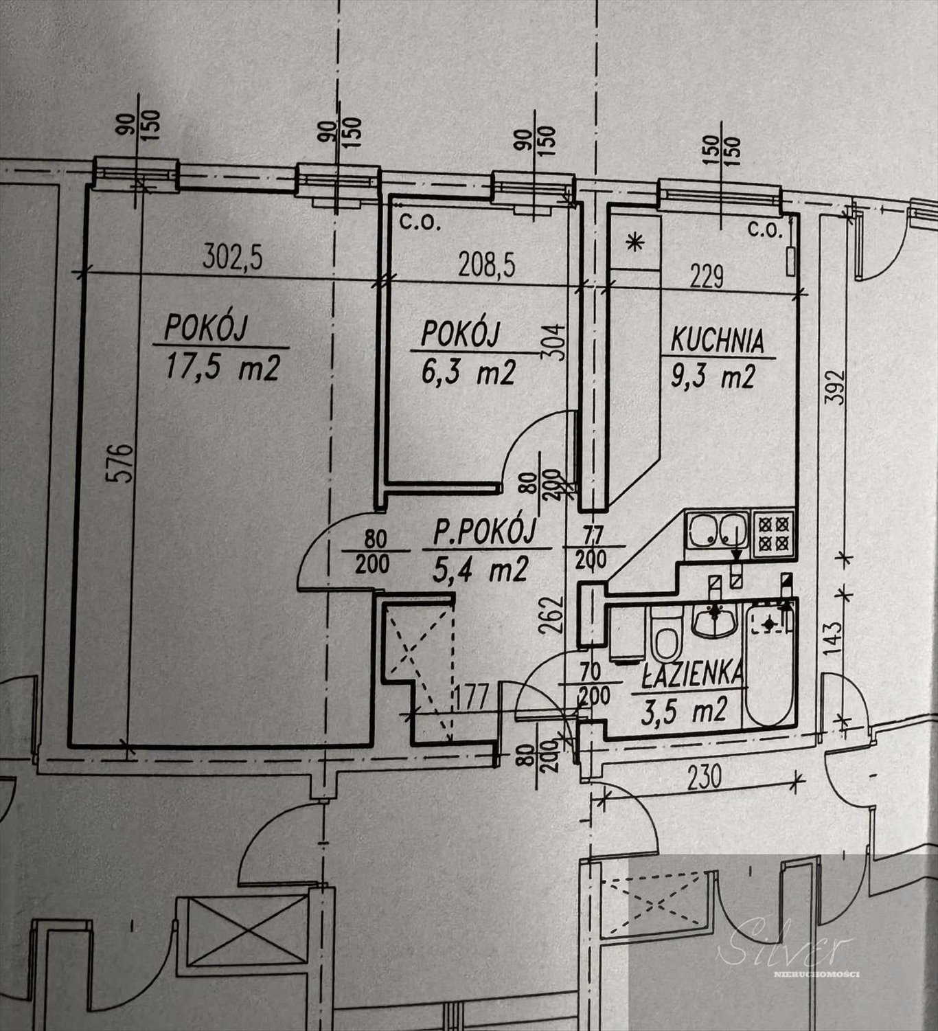 Mieszkanie dwupokojowe na sprzedaż Radzików  42m2 Foto 3