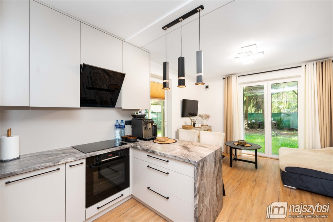 Elegancki apartament 46 m2 z tarasem i ogrodem w Pobierowie Pobierowo  46m2 Foto 1