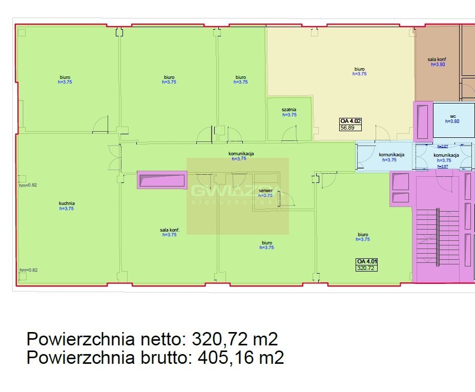 Lokal użytkowy na wynajem Warszawa, Praga-Południe  405m2 Foto 4