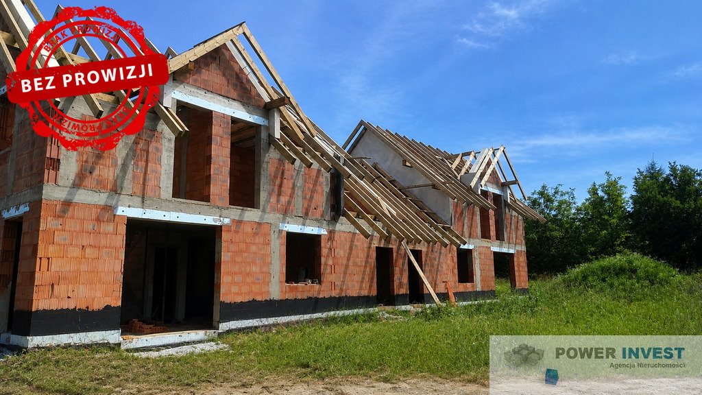 Nowoczesny bliźniak z garażem i ogrodem - 112 m2. Wielka Wieś, Krakowska  112m2 Foto 1