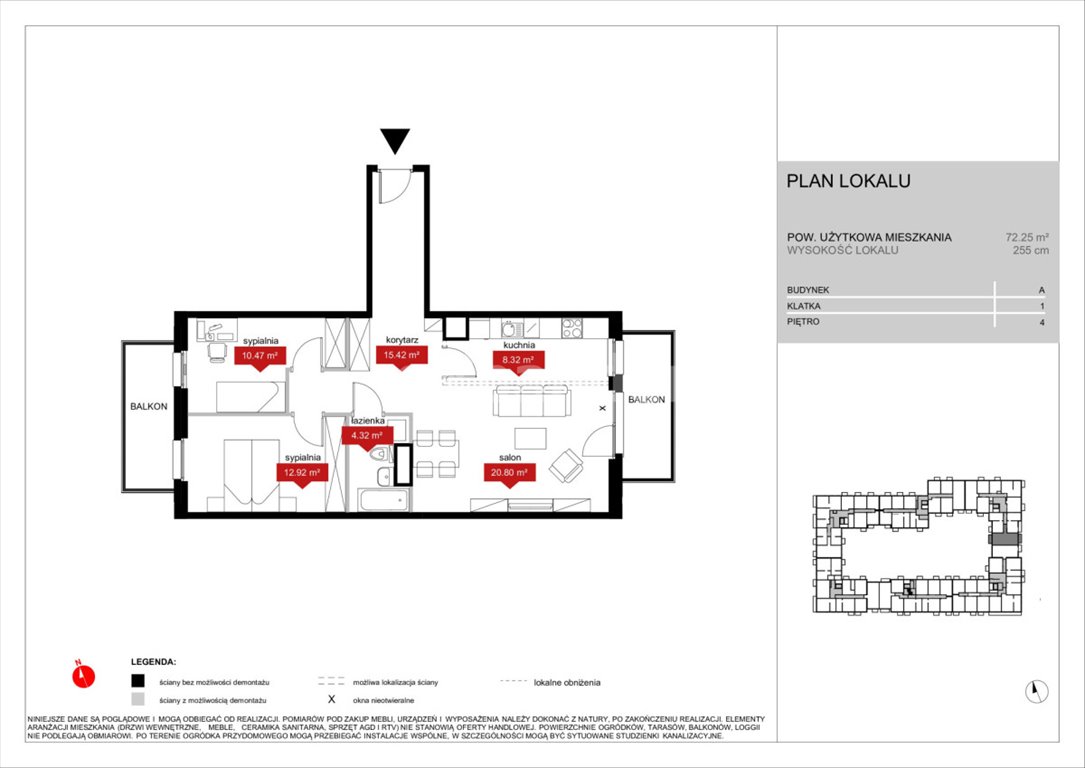Mieszkanie trzypokojowe na sprzedaż Wrocław, Stare Miasto, Góralska  72m2 Foto 1