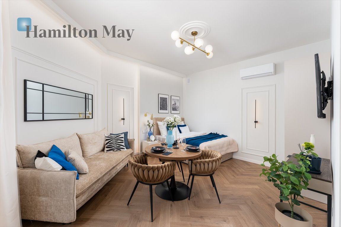 Stylowe 33 m² w sercu Krakowa – inwestycja i komfort Kraków, Stare Miasto, Estery  33m2 Foto 1