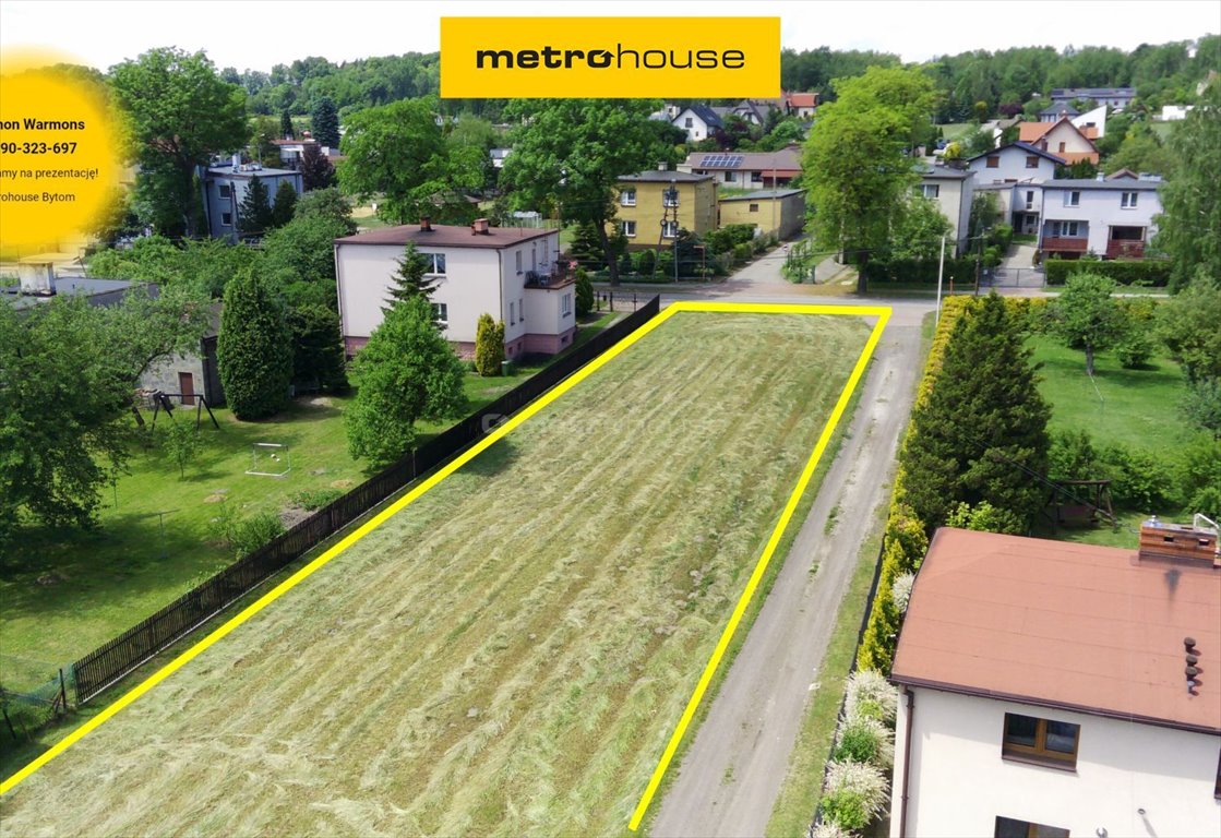 Działka 1202 m² z widokiem - media i blisko przyrody Mikołów  1 202m2 Foto 1