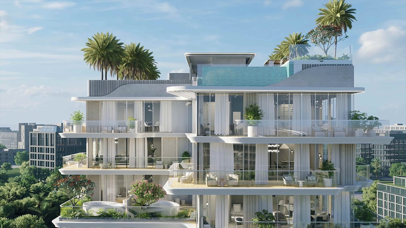 Ekskluzywny apartament z widokiem na morze na Dubai Islands Zjednoczone Emiraty Arabskie, Dubai Islands, Dubai Islands, Dubai Islands, Dubaj  112m2 Foto 1