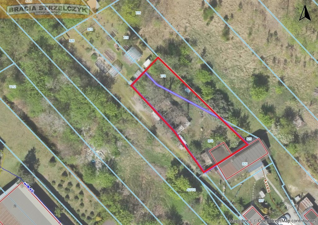 Polecam działkę 410 m² w Rembertowie z mediami i zabudową Warszawa, Rembertów  410m2 Foto 1
