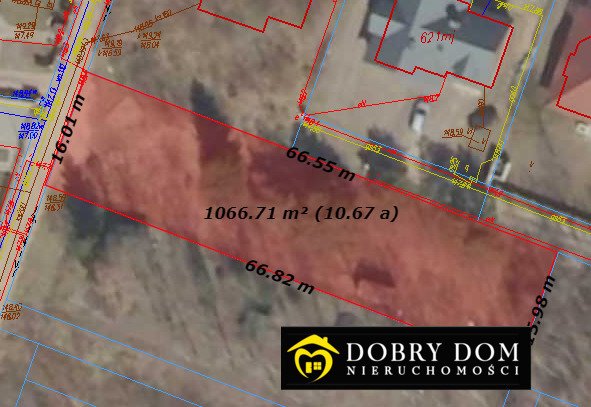 Działka budowlana 1067 m2 w Księżynie – spokojne przedmieścia Księżyno  1 067m2 Foto 1