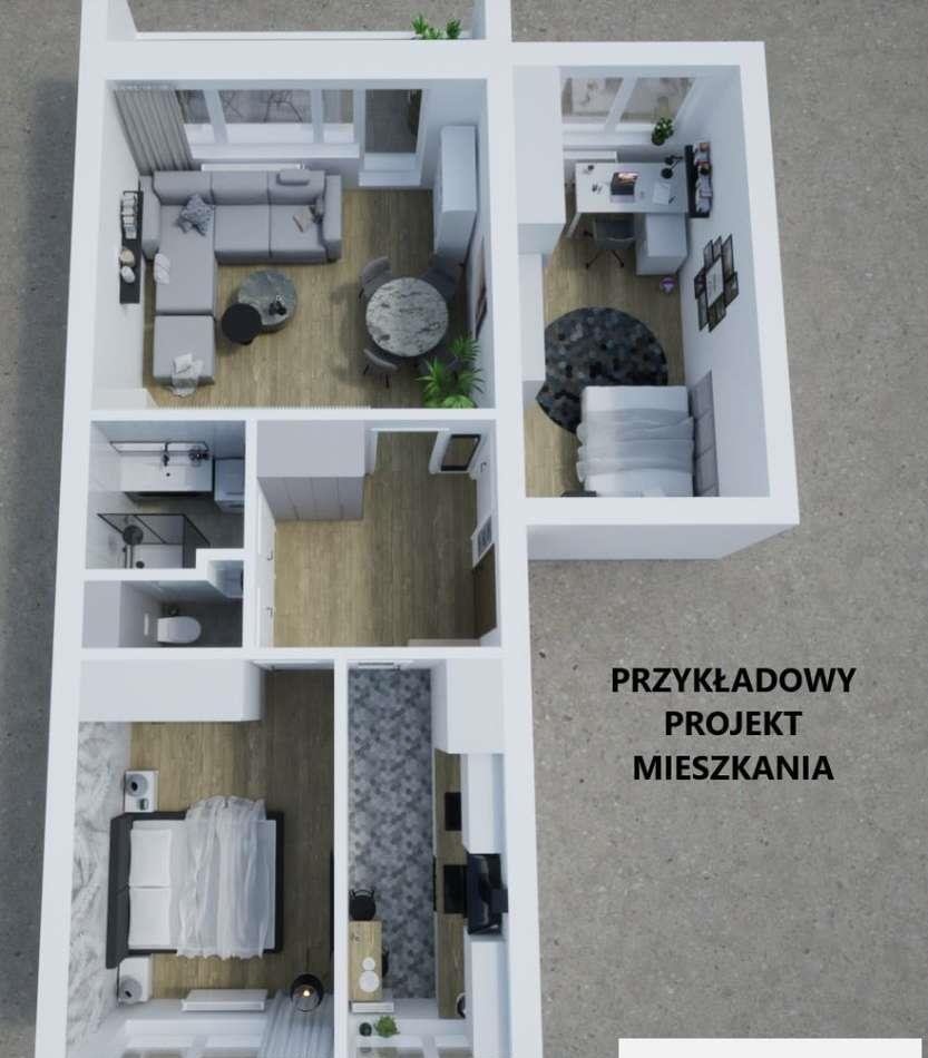 Mieszkanie trzypokojowe na sprzedaż Szczecin, Niemierzyn, Arkońskie, Bartnicza  62m2 Foto 18