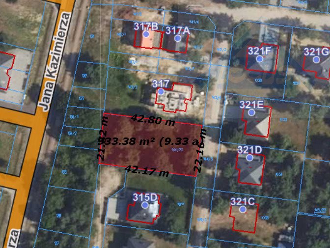 Działka budowlana na sprzedaż Stanisławów Pierwszy  932m2 Foto 1