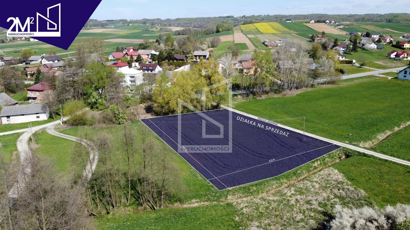 Sprzedam dużą działkę 2610 m² z mediami w Nockowej Iwierzyce, Nockowa  2 610m2 Foto 1